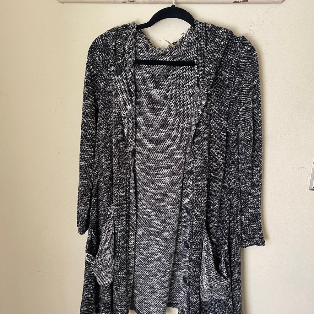 Free People BoHo Cloak sweater